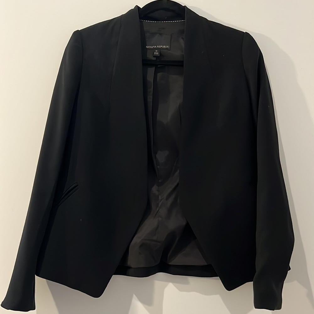 Banana Republic Black Blazer - Size 0